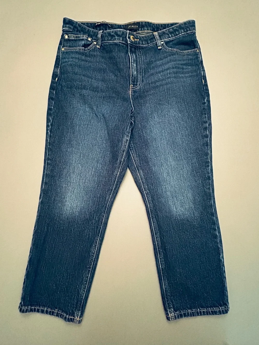 Talbots‎ Classic Dark Wash Straight Leg Jeans
